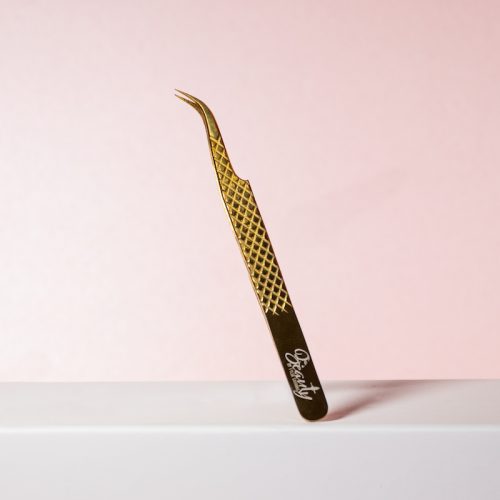 Curved Tweezer; Gold