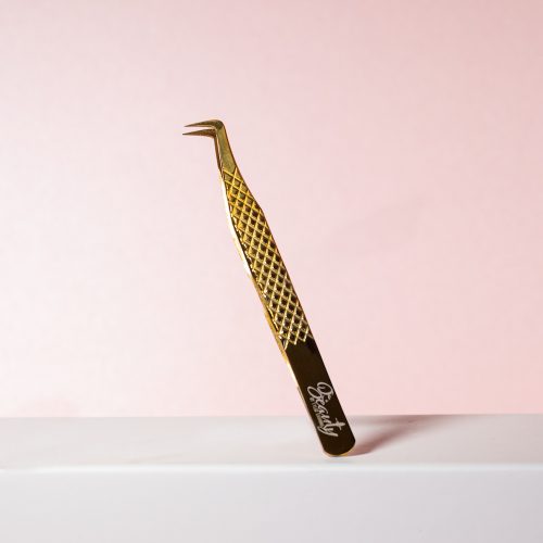 90 Degree Tweezer; Gold