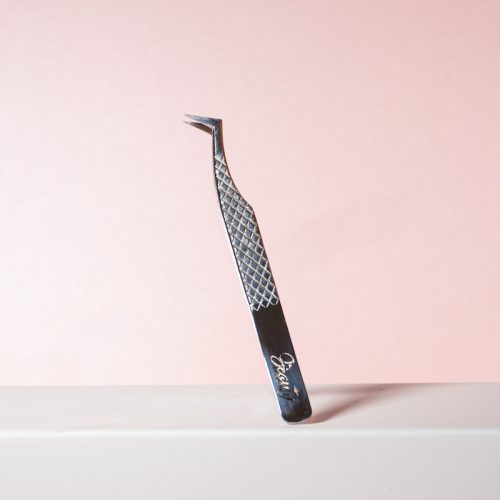 'L' Shape Tweezer; Silver